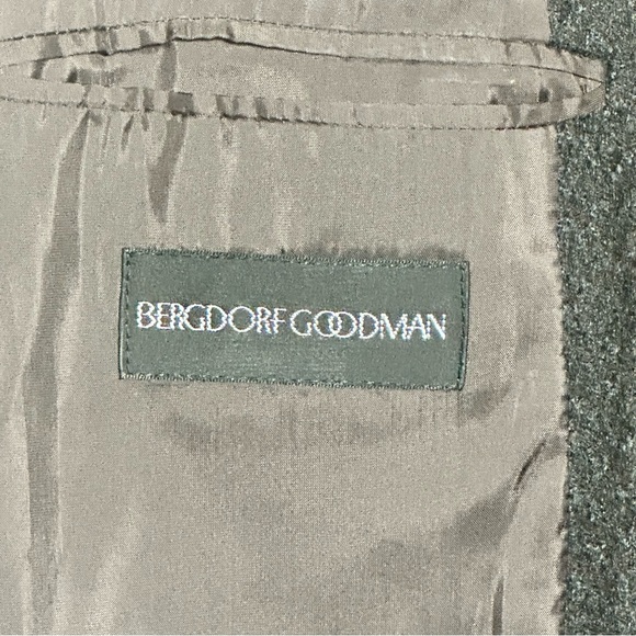 Bergdorf Goodman by Ermenegildo Zegna Soft Cashmere Silk Tweed Sport Coat 54R - Picture 5 of 12